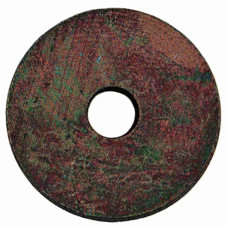 Midwest Fastener Fender Washer, For Screw Size 1/8" , Steel Black Oxide Finish, 50 PK 36301